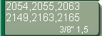 F�r Jonsered 2054, 2055, 2063, 2149, 2163, 2165 (3/8-1,5)