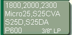 F�r Poulan 1800, 2000, 2300, Micro25, S25CVA, S25D, S25DA, P600 (3/8 LP)